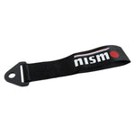 Nismo Black Racing Tow Strap for Front / Rear Bumper JDM Performance