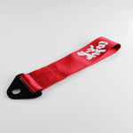 Red Racing Tow Strap for Front / Rear Bumper JDM Performance