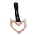 Glittered Devil Heart Tsurikawa Black Straps JDM Performance