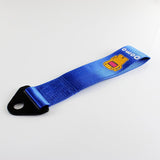 JDM Mascot Kun Blue Racing Tow Strap