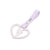 White Broken Heart Tsurikawa White PVC Strap JDM Performance