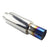 Aftermarket Racing Exhaust Muffler Straight Tip 75mm 3" JDM Performance