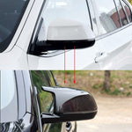 Black Side Mirror Cover For BMW F25 X3 F26 X4 F15 X5 F16 X6 14-18 JDM Performance