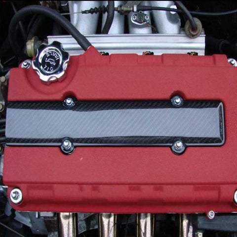 Carbon Fiber Valve Cover Spark Plug For Honda B16 B18 JDM Performance
