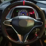 Carbon Steering Wheel Cover For Civic FN2 FA FD FG JDM Performance