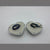Clear LED Heart Shape Side Marker Indicators (Pair) JDM Performance