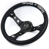 Fatlace x Vertex The Fast Life Steering Wheel 325mm JDM Performance