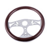 Genuine Wood Grain Steering Wheel 15inch 380mm JDM Performance