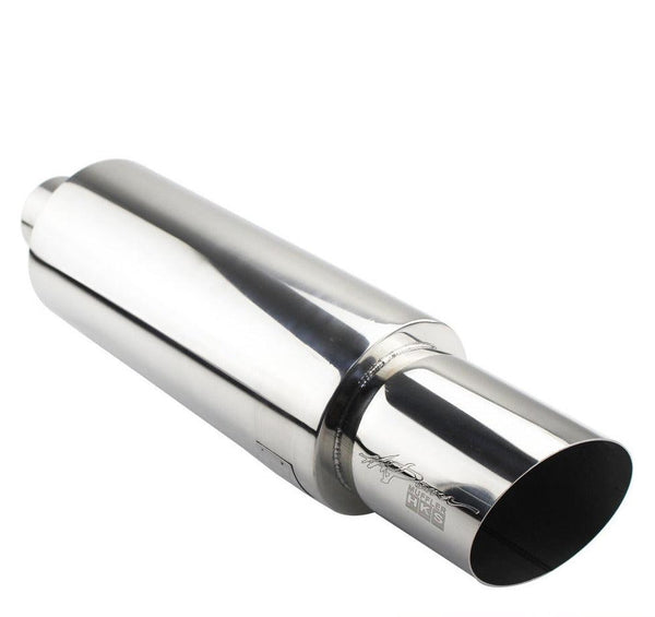 Aftermarket Racing Exhaust Muffler Bevel Tip 101mm 4" JDM Performance