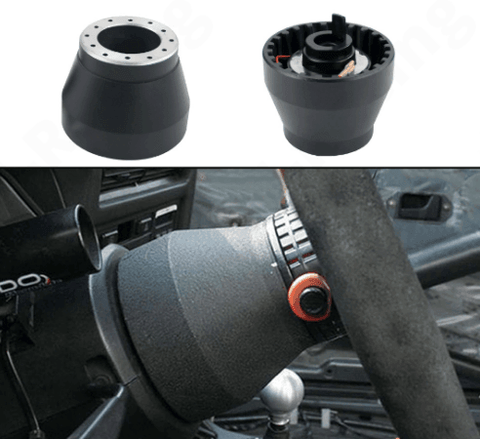 Hub Adaptor Boss Kit Black For Bmw 3 Series E30 Racing Steering Wheel JDM Performance