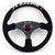 J Racing Steering Wheel Suede Flat 14" Red Stitch JDM Performance