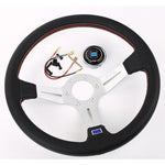 ND Lightweight Aluminum Sport Steering Wheel Real Leather JDM Performance