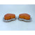 Orange / Amber LED Heart Shape Side Marker Indicators (Pair) JDM Performance