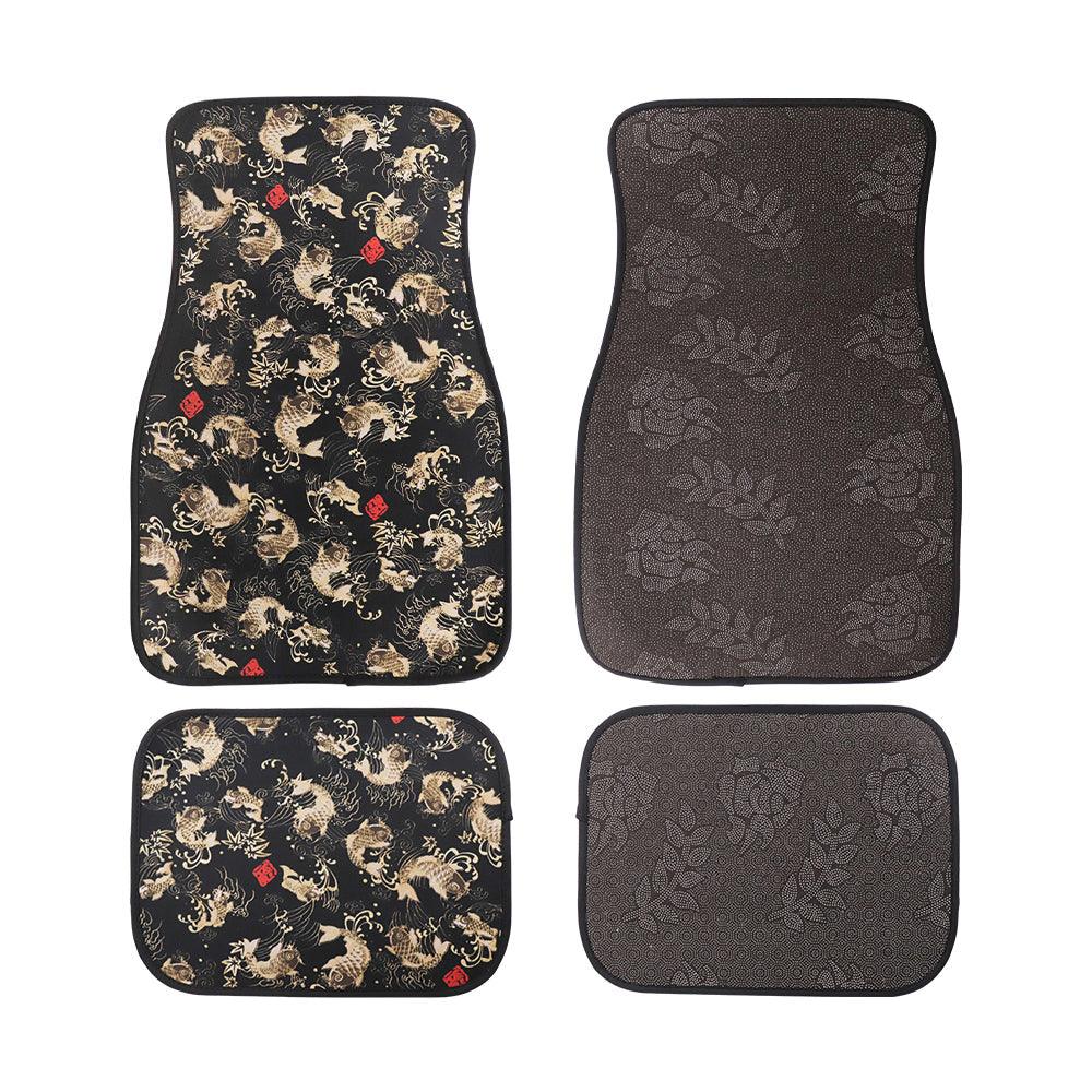 Sakura Black Rubber Boot Mat SS5125 - Protects Your Vehicle Carpet - 120 x  80 cm - Fits All Cars - Trim-To-Fit : : Automotive