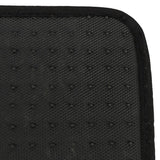 Sakura Wave Racing Black Fabric Car Floor Mats Interior Carpets JDM Performance