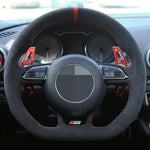 Steering Wheel Cover For For Audi S1 S3 S4 B8 S6 C7 S5 JDM Performance