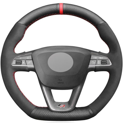Steering Wheel Cover For Seat Leon Cupra R Leon St JDM Performance