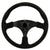 Universal 14inch Auto Racing Black Suede Leather Steering Wheel JDM Performance