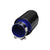 2.5'' 63MM-89MM Blue Glossy Carbon Fiber Stainless Steel Muffler Tip JDM Performance