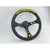 Vertex Forever Steering Wheel Aftermarket 13inch Yellow Stitch JDM Performance