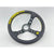 Vertex Forever Steering Wheel Aftermarket 13inch Yellow Stitch JDM Performance