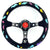 Vertex Style 13” (330mm) Rainbow Leopard VX Steering Wheel JDM Performance