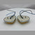 Yellow LED Heart Shape Side Marker Indicators (Pair) JDM Performance